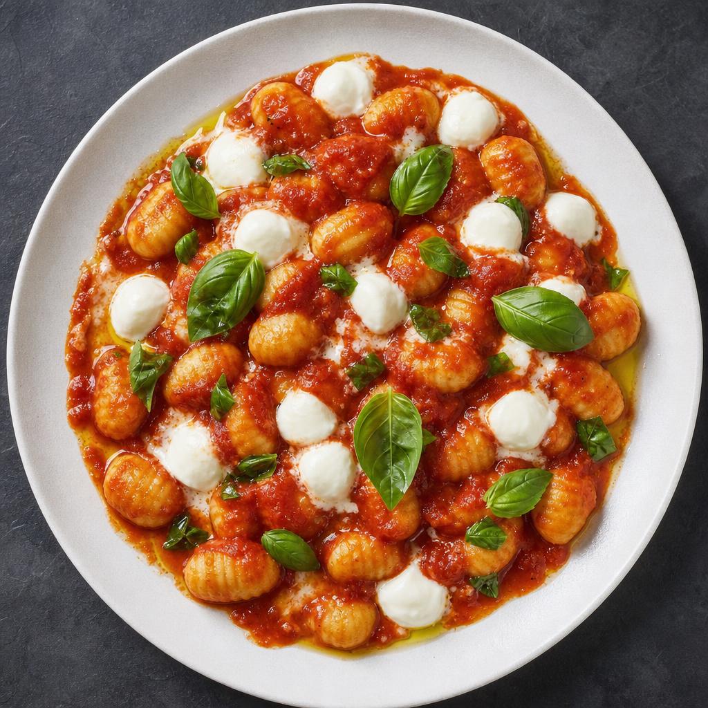 Gnocchi s mozzarellou